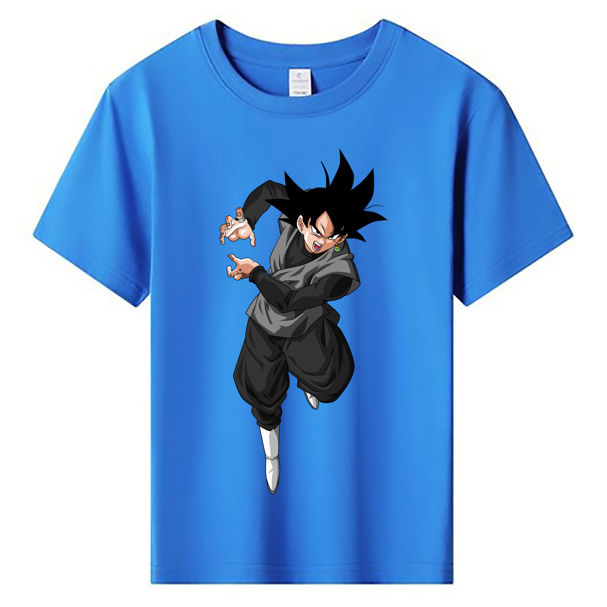 （画像用） ドラゴンボール ベジータ四世（Bejīta Yonsei）DRAGON BALL Vegeta IV 綿100％キッズTシャツ（フロントプリント）